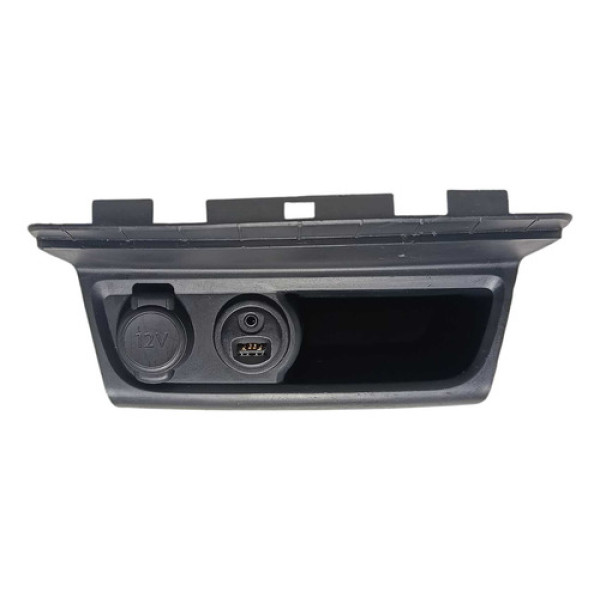 Porta Treco Usb Tomada Peugeot 208 2015 A 2019 Original