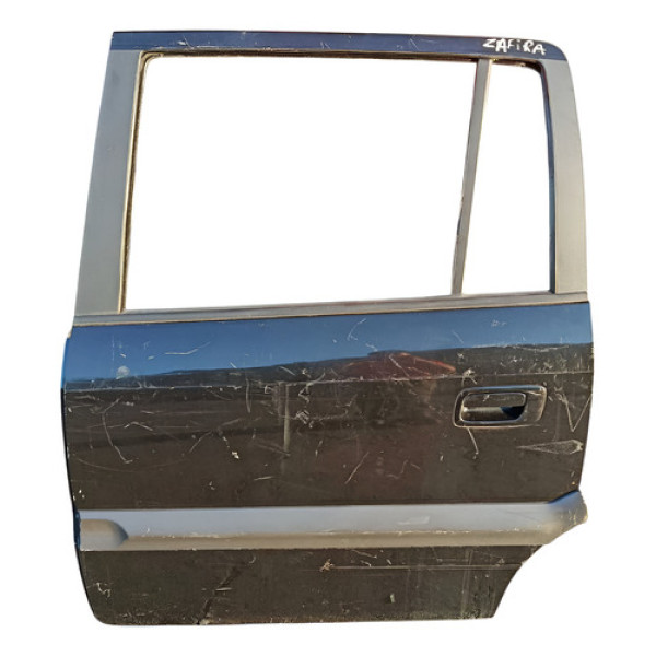 Porta Chevrolet Zafira 2001 2011 Traseira Esquerda Original