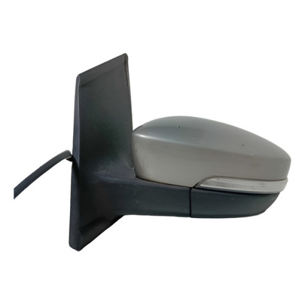 Retrovisor Vw Fox 2010-2014 Com Pisca Lado Esquerdo Usado