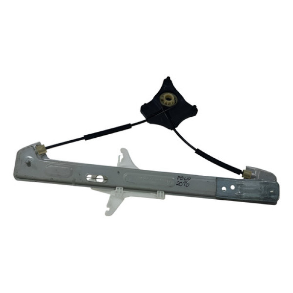 Maquina Vidro Polo Virtus Traseira Esquerda 2018 A 2022