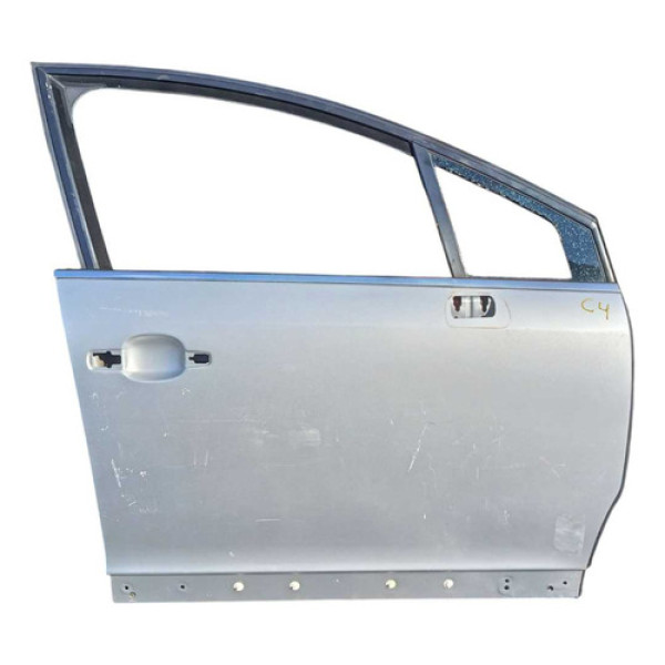 Porta C4 2007 A 2013 Dianteira Direita Original 