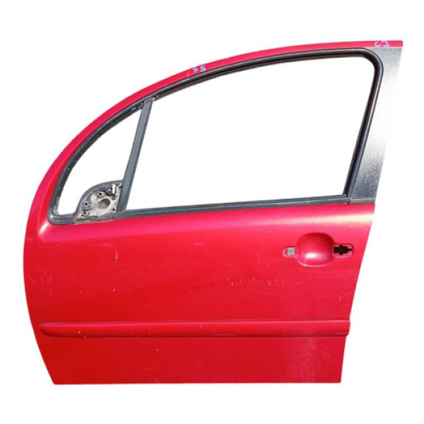 Porta Citroen C3 2002 A 2013 Dianteira Esquerda Original 