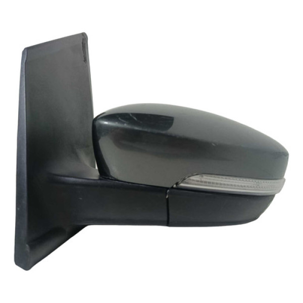 Retrovisor Vw Fox Space Fox 2011-2014 Com Pisca Lado Esquerd
