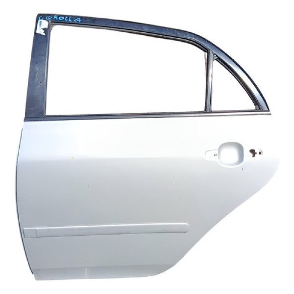 Porta Toyota Corolla Xei 2003 A 2008 Traseira Esquerda 
