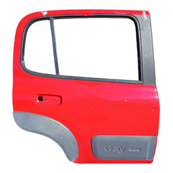 Porta Fiat Uno Way Vivace 2011 A 2020 Traseira Direita