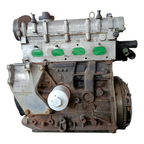 Motor Parcial Vw Gol 1998 A 2003 1.0 Gasolina 16 Valvulas