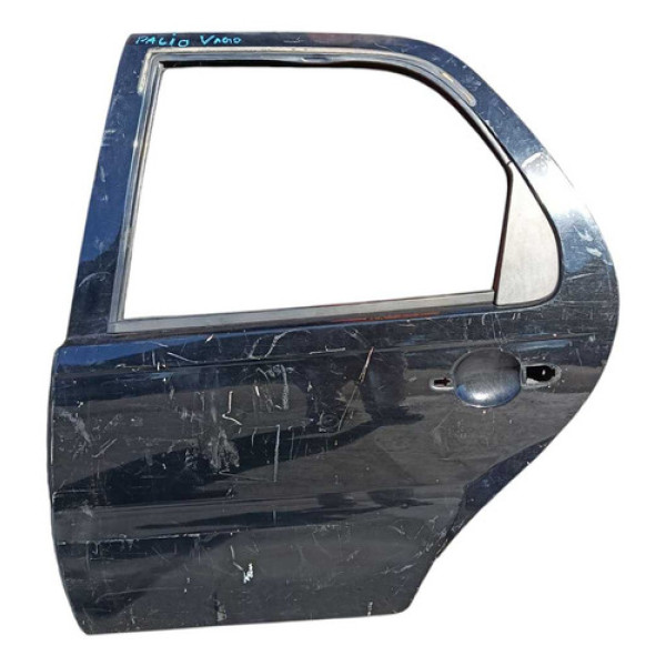 Porta Fiat Palio 2008 A 2014 Traseira Esquerda Original