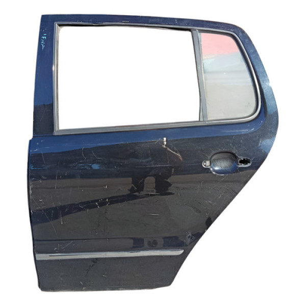 Porta Volkswagen Fox 2010 2015 Traseira Esquerda Original 